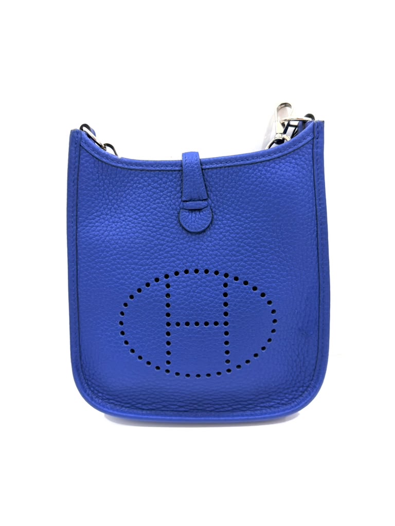 HERMÈS EVELYNE TPM TAURILLON CLEMENCE LEATHER CROSSBODY BAG