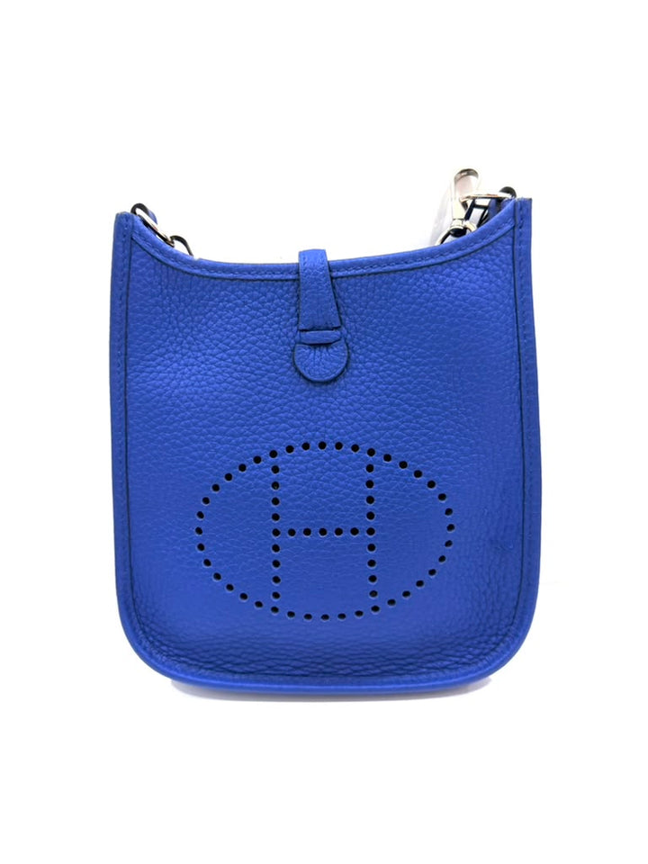 HERMÈS EVELYNE TPM TAURILLON CLEMENCE LEATHER CROSSBODY BAG