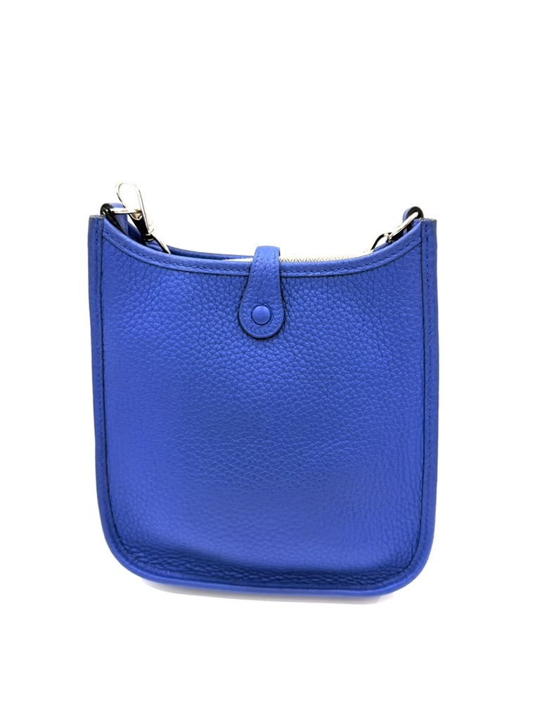 HERMÈS EVELYNE TPM TAURILLON CLEMENCE LEATHER CROSSBODY BAG