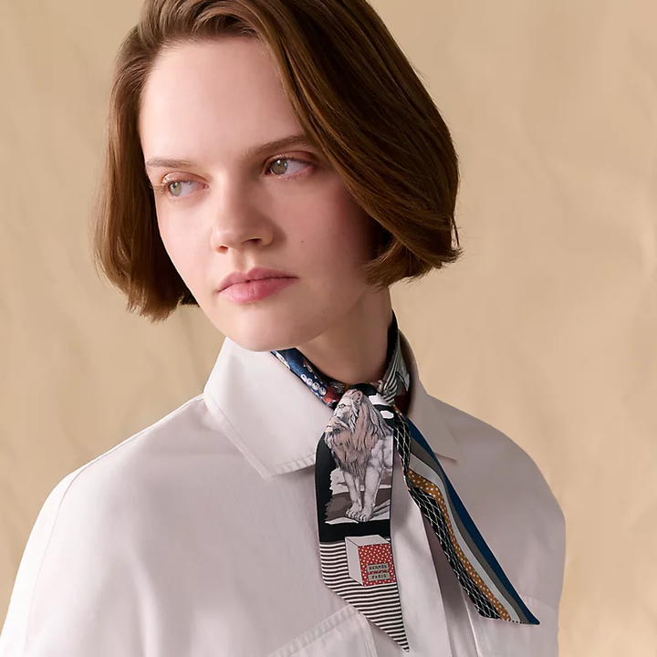 HERMÈS GRAND THÉÂTRE NOUVEAU SILK TWILLY