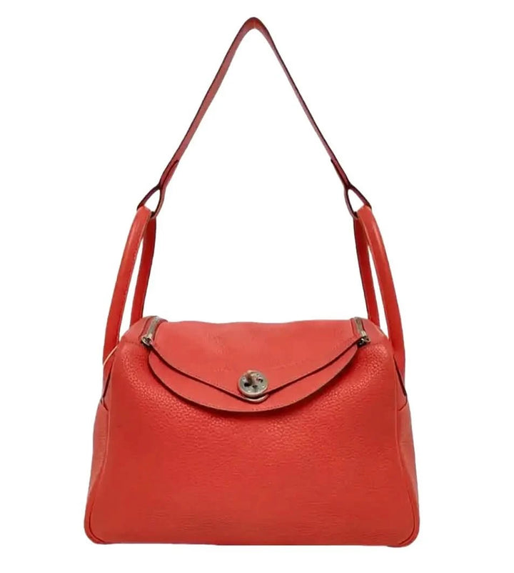 HERMÈS LINDY 30 TAURILLON CLEMENS LEATHER BAG