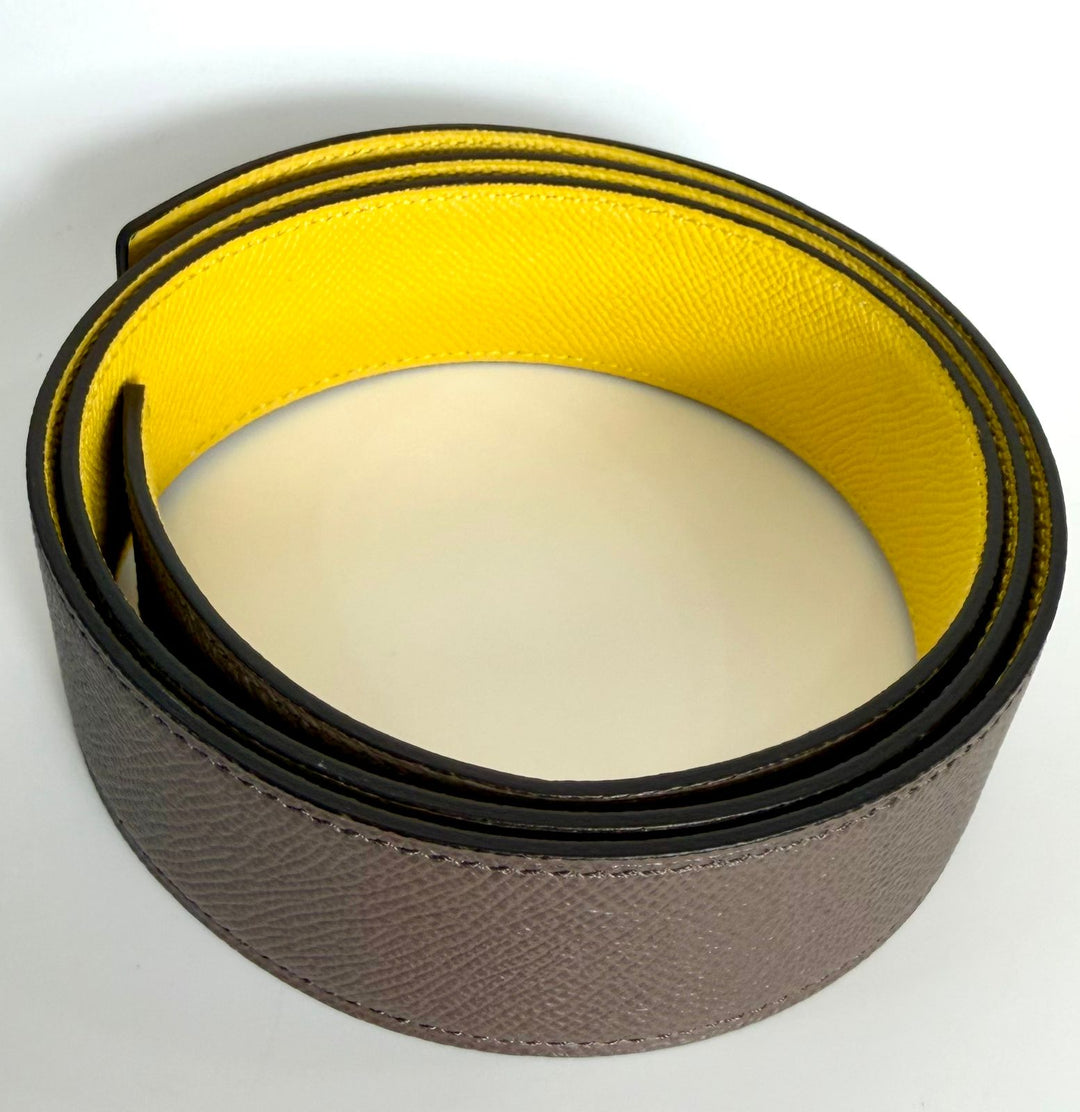 HERMÈS EPSOM LEATHER REVERSIBLE BELT STRAP