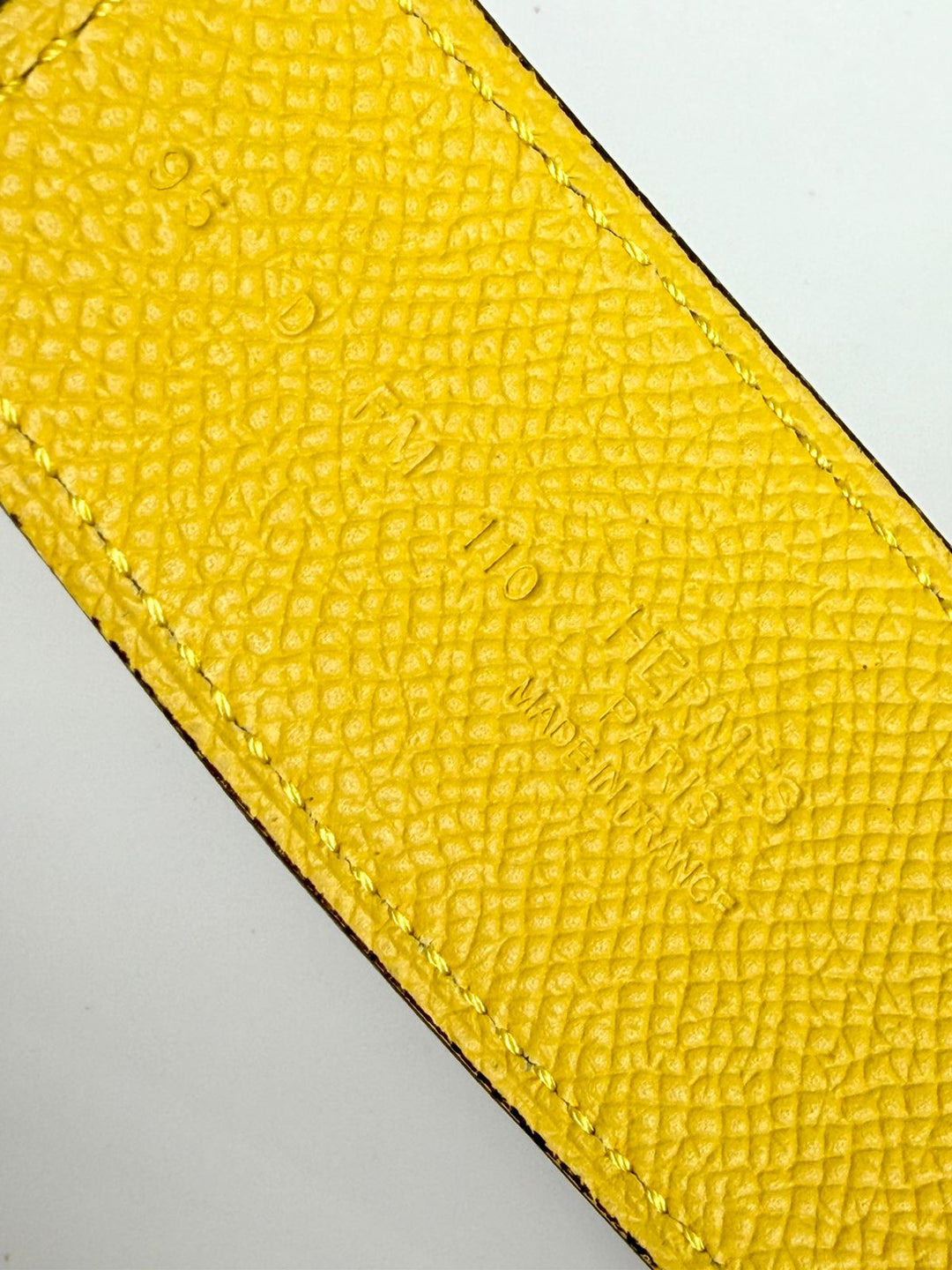 HERMÈS EPSOM LEATHER REVERSIBLE BELT STRAP