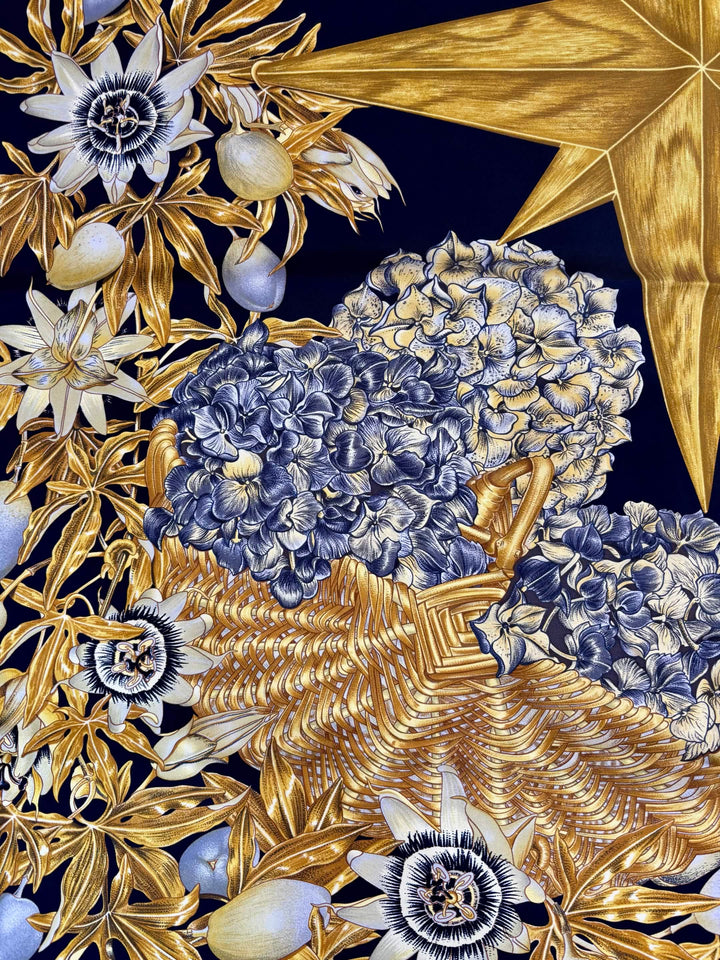 HERMÈS PASSIFLORES CARRÉ 90 SILK SCARF