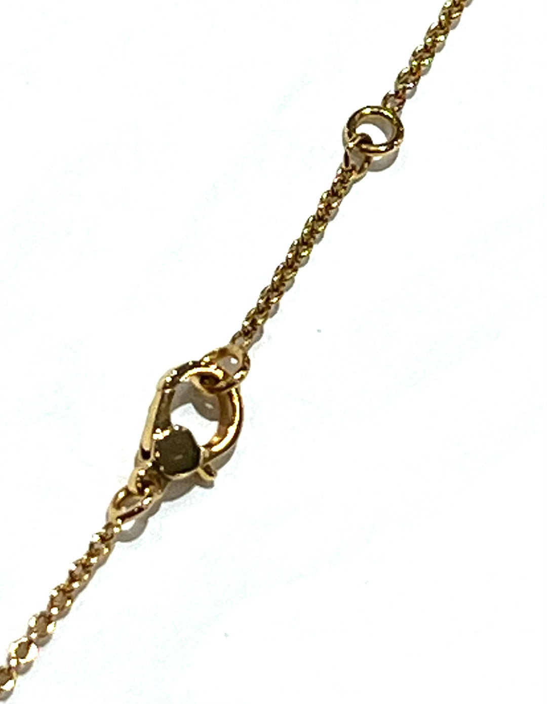 HERMÈS FINESSE PENDANT 18K ROSE GOLD DIAMOND NECKLACE