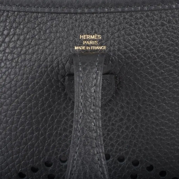 HERMÈS EVELYNE TPM CLEMENCE LEATHER CROSSBODY