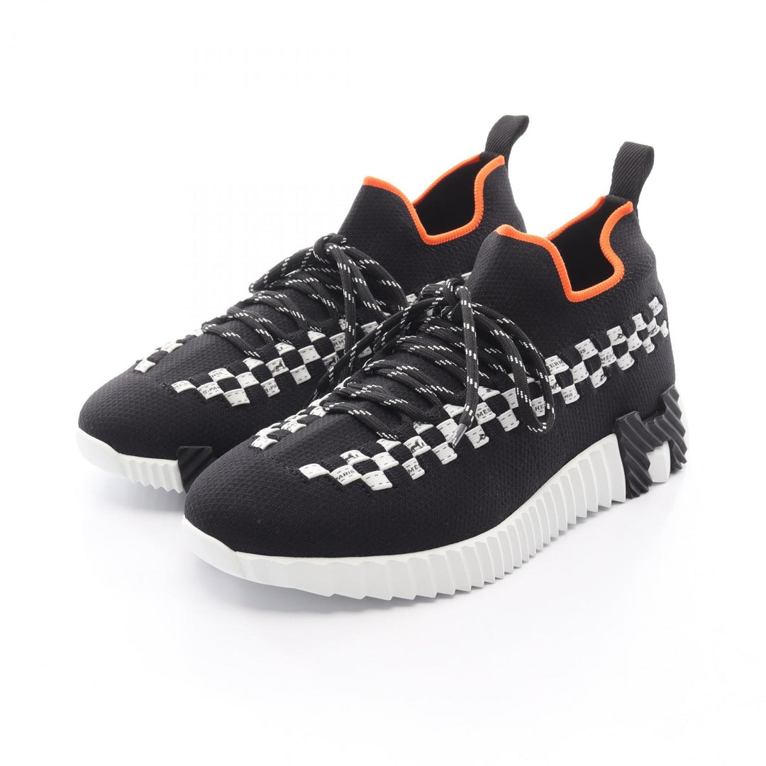 HERMÈS CHECKERED FLEX SLIP-ON SNEAKERS