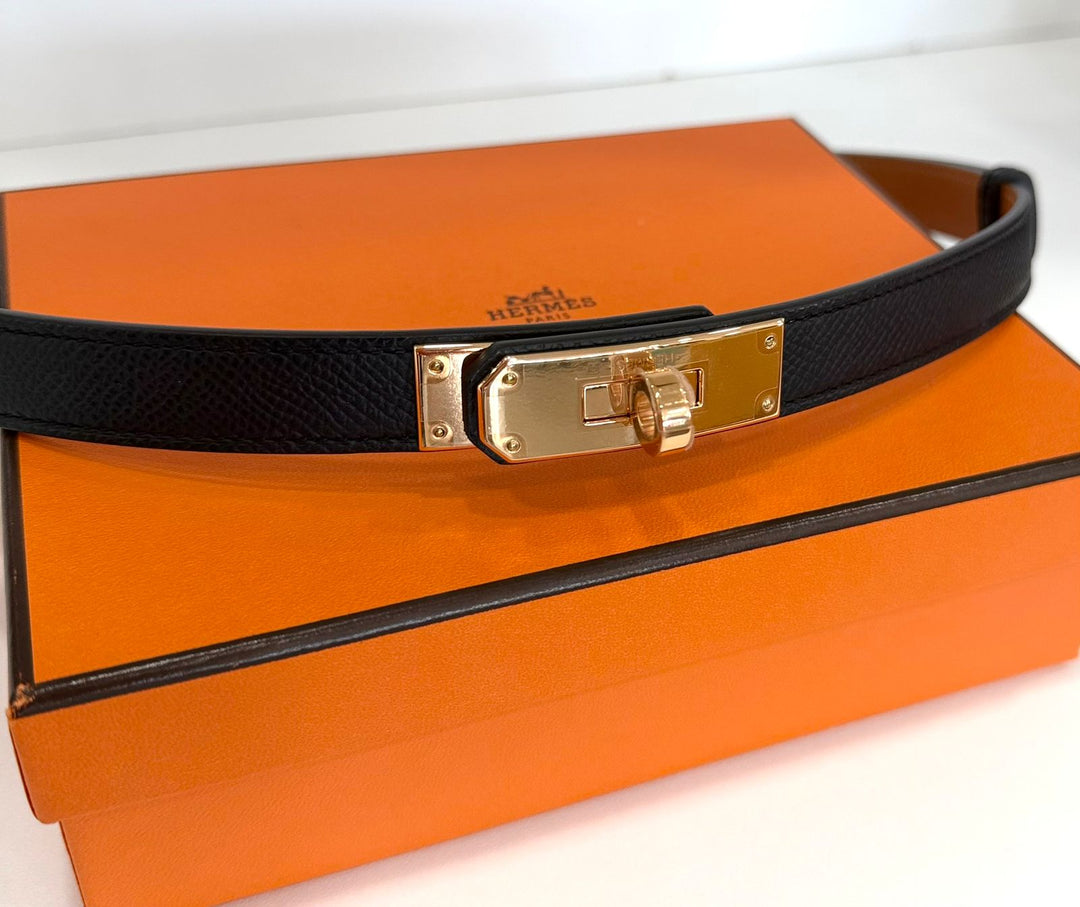HERMÈS KELLY 18 EPSOM LEATHER BELT