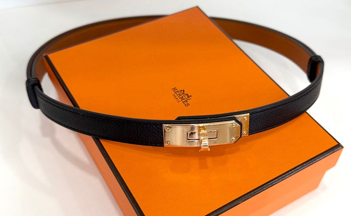 HERMÈS KELLY 18 EPSOM LEATHER BELT
