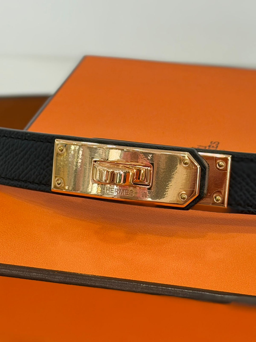 HERMÈS KELLY 18 EPSOM LEATHER BELT