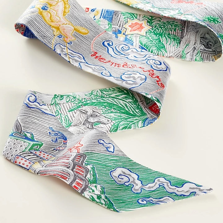 HERMÈS CITY OF LIGHT SILK TWILLY