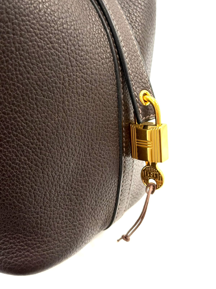 HERMÈS BARENIA FAUBOURG PICOTIN LOCK 18 PM TOTE BAG