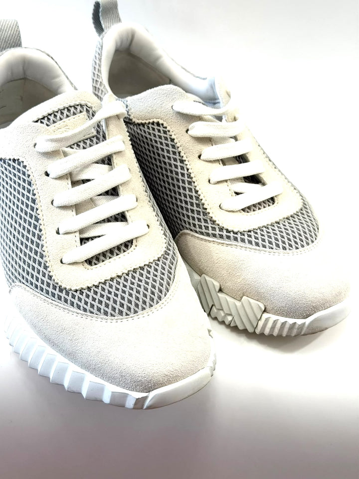 HERMÈS AIR MESH SUEDE GOATSKIN BOUNCING SNEAKERS