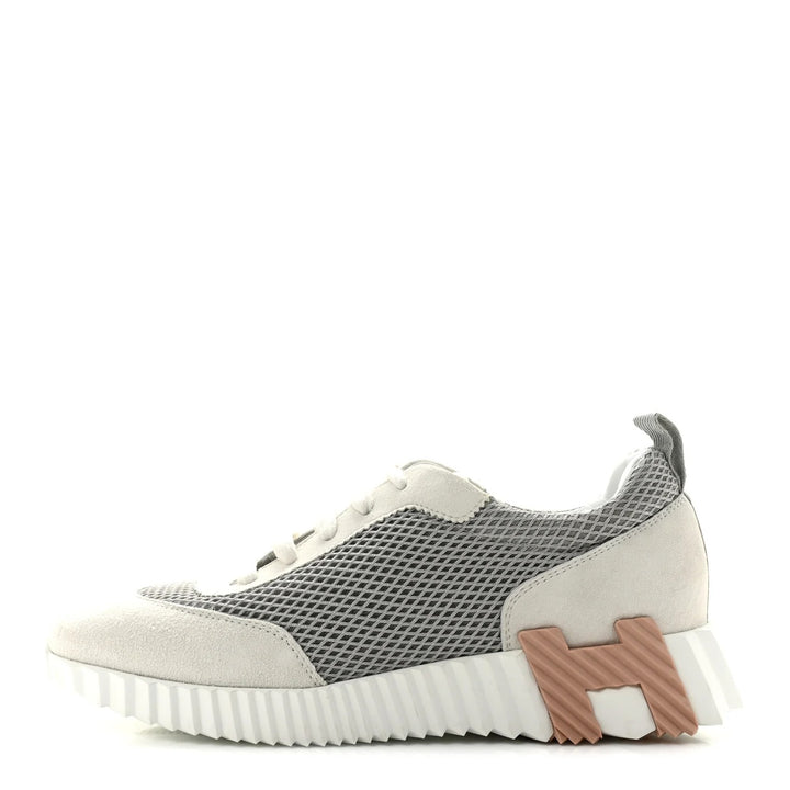HERMÈS AIR MESH SUEDE GOATSKIN BOUNCING SNEAKERS