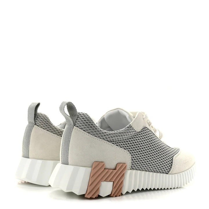 HERMÈS AIR MESH SUEDE GOATSKIN BOUNCING SNEAKERS