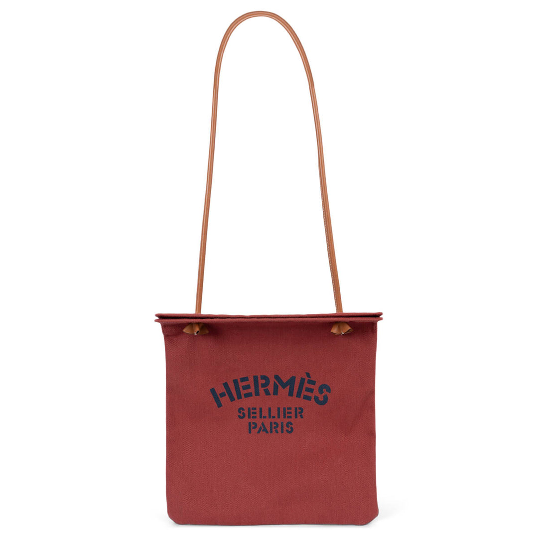 HERMÈS ALINE TOILE SWIFT H GROOMING BAG