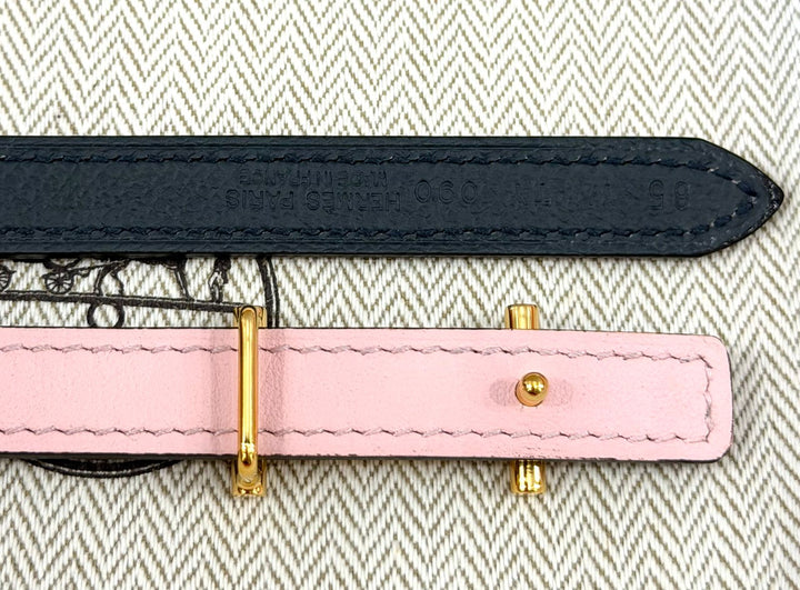 HERMÈS ANCRE SWIFT &amp; EPSOM LEATHER REVERSIBLE BELT