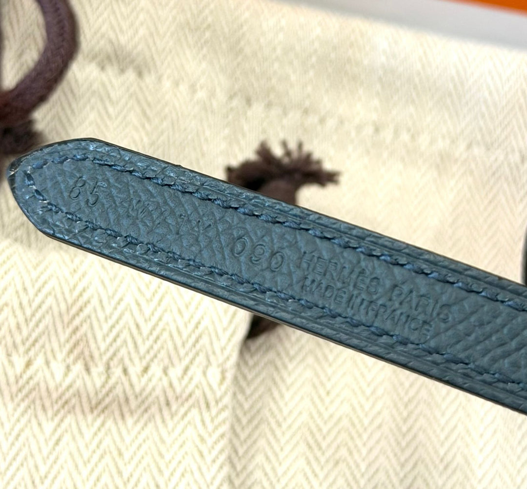 HERMÈS ANCRE SWIFT &amp; EPSOM LEATHER REVERSIBLE BELT
