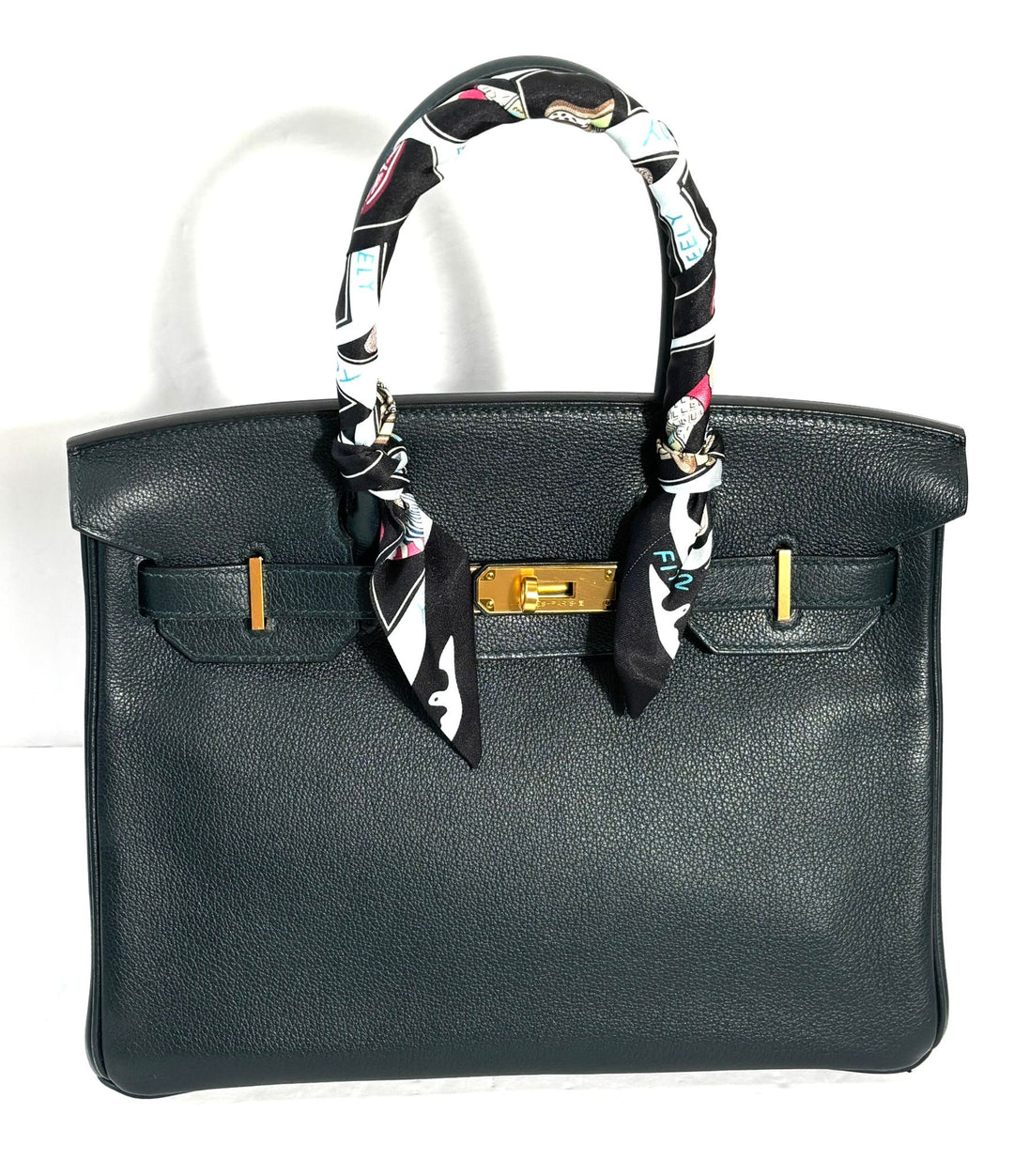 HERMÈS TOGO LEATHER BIRKIN 30 HANDBAG