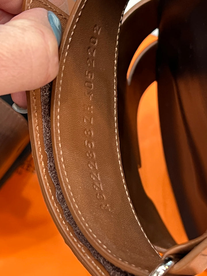 HERMÈS CALFSKIN LEATHER CHYPRE MULES