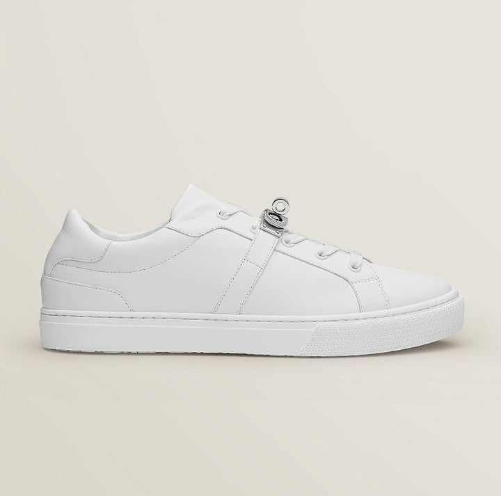 HERMÈS DAY KELLY CALFSKIN LEATHER SNEAKERS
