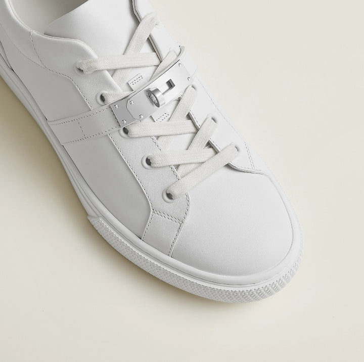 HERMÈS DAY KELLY CALFSKIN LEATHER SNEAKERS