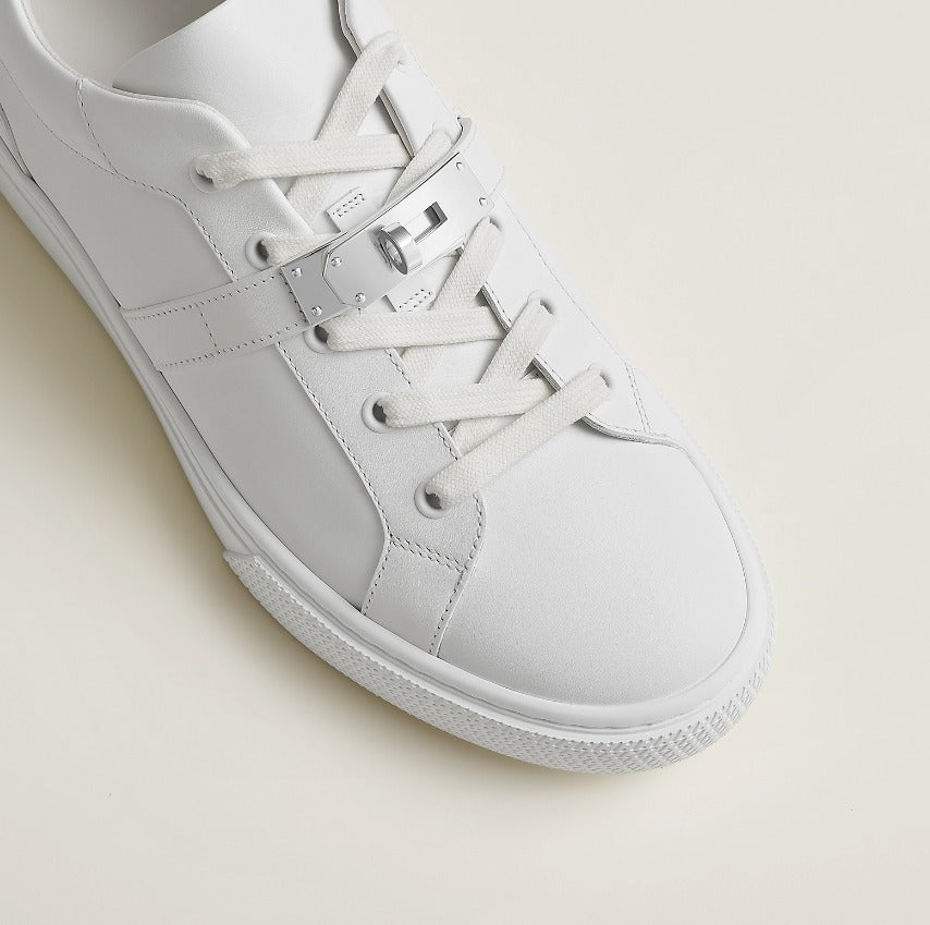 HERMÈS DAY KELLY CALFSKIN LEATHER SNEAKERS – Caroline's