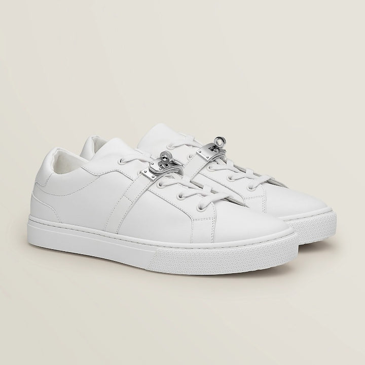 HERMÈS DAY KELLY CALFSKIN LEATHER SNEAKERS