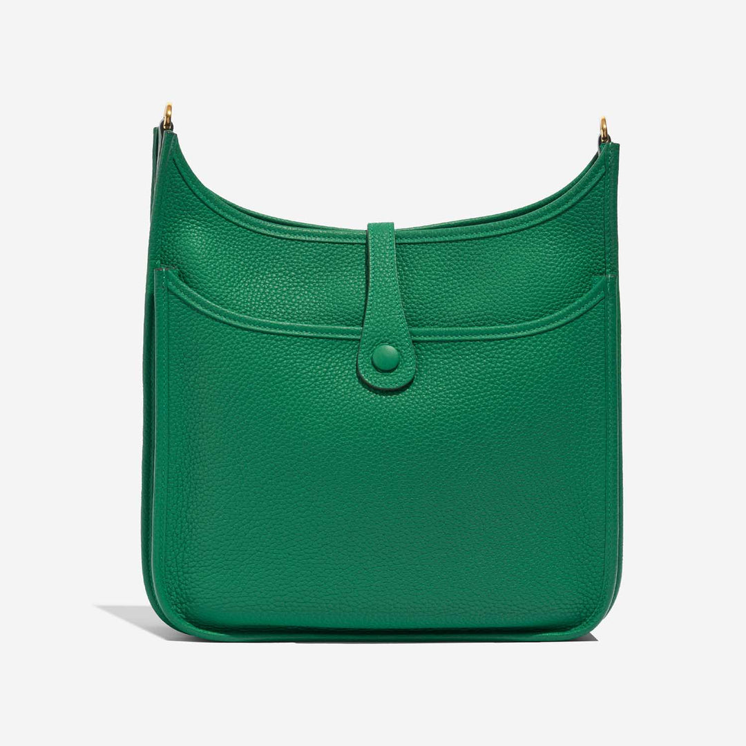 HERMÈS EVELYN 29 III PM MALACHITE EPSOM LEATHER CROSSBODY