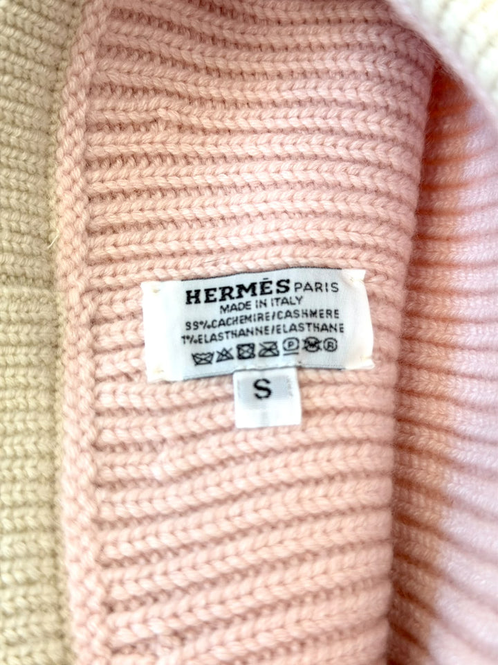 HERMÈS HEAVEN CHAÎNE D’ANCRE CASHMERE KNIT CAP HAT