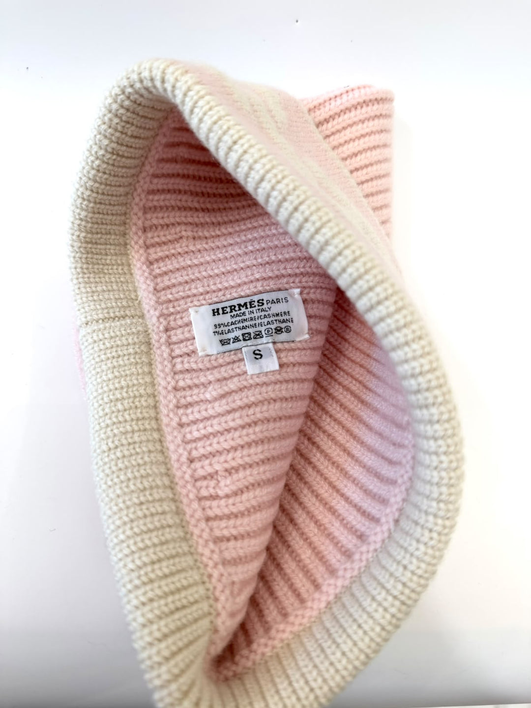 HERMÈS HEAVEN CHAÎNE D’ANCRE CASHMERE KNIT CAP HAT
