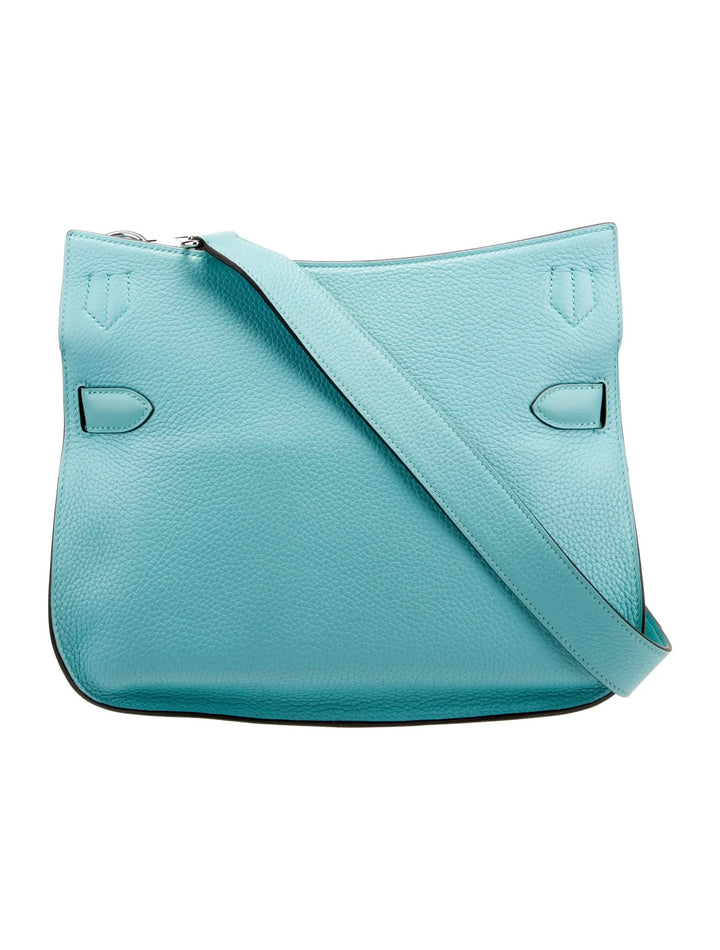 HERMÈS JYPSIERE 28 CLEMENCE &amp; SWIFT LEATHER SHOULDER BAG