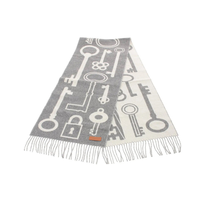 HERMÈS CASAQUE PORTE CLEFS CASHMERE SCARF