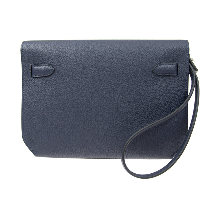 HERMÈS KELLY DEPECHES 25 TOGO LEATHER POUCH/CUTCH BAG