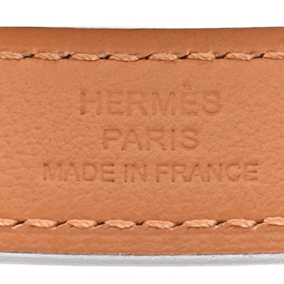 HERMÈS KELLY EPSOM CALFSKIN 18K ROSE GOLD PLATED BELT