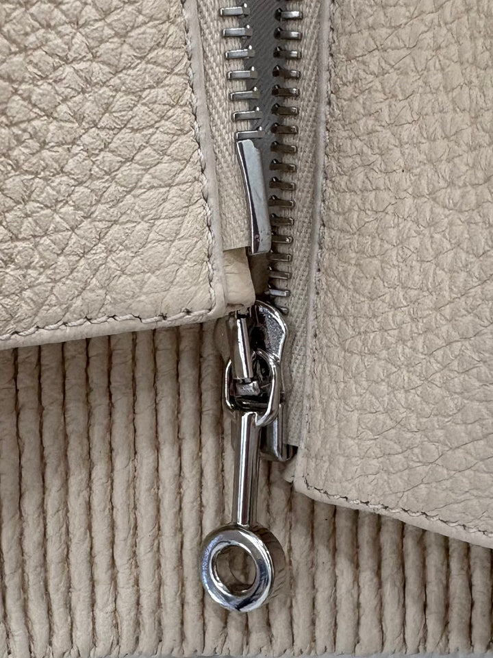 HERMÈS BIKER STYLE LEATHER JACKET