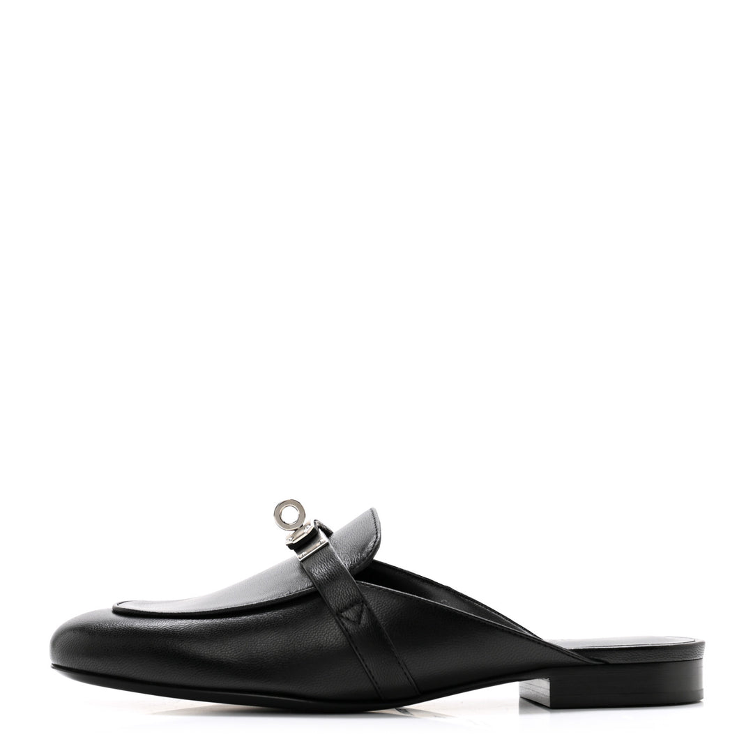 HERMÈS KELLY OZ CALFSKIN LEATHER MULES