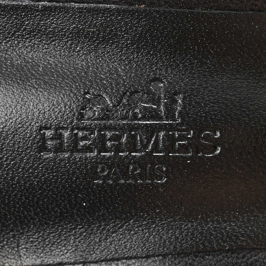 HERMÈS KELLY OZ CALFSKIN LEATHER MULES