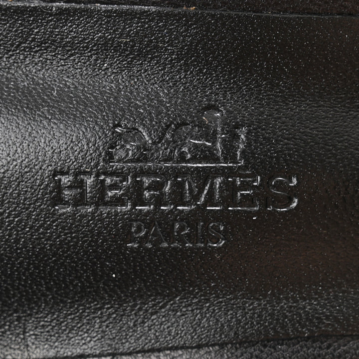 HERMÈS KELLY OZ CALFSKIN LEATHER MULES