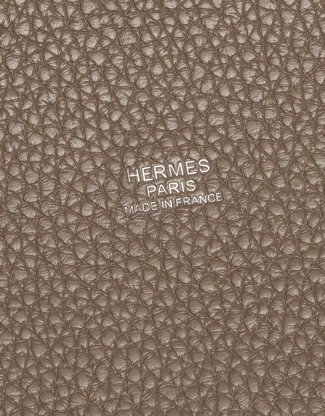 HERMÈS TAURILLON CLÉMENCE LEATHER PICOTIN LOCK 18 HANDBAG