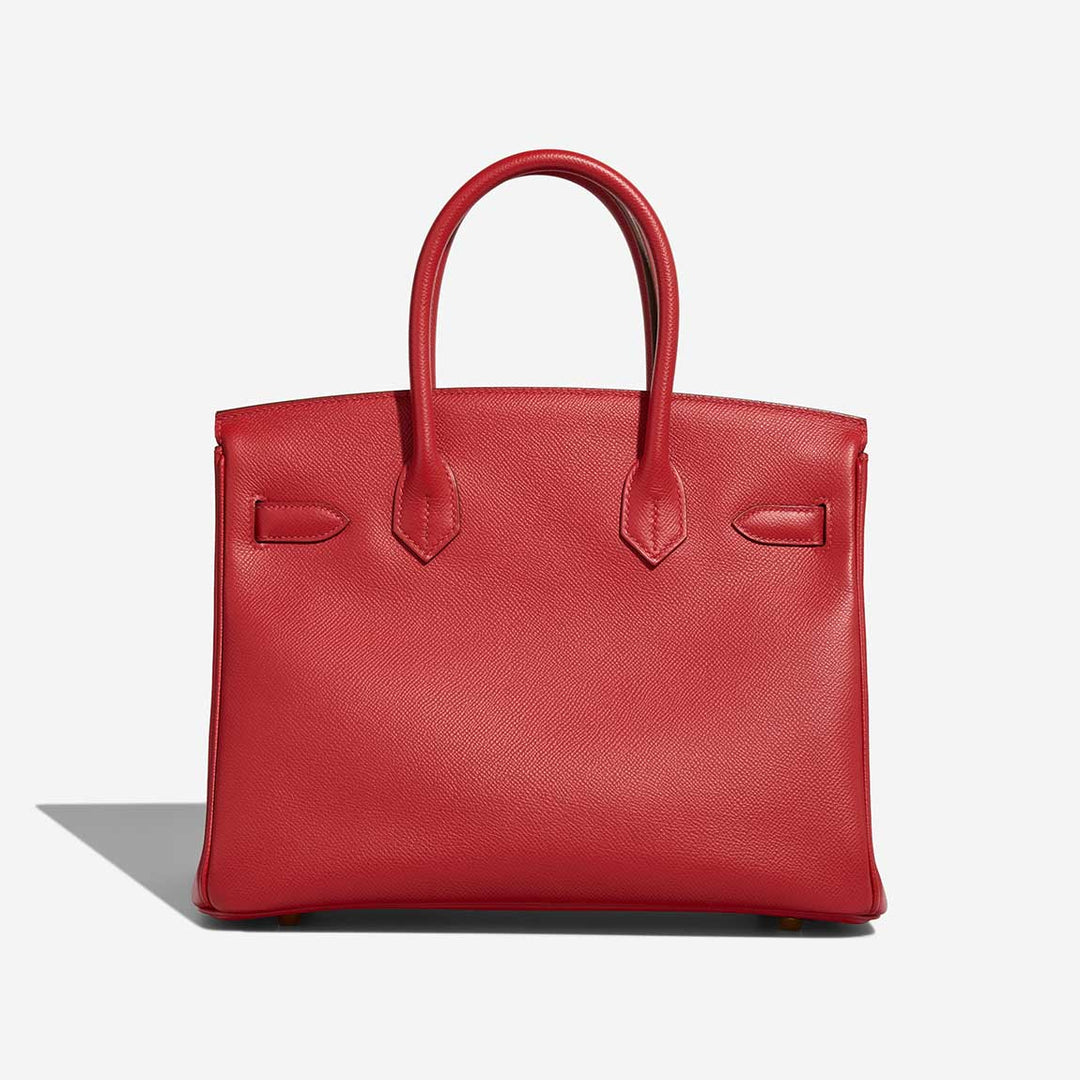 HERMÈS BIRKIN 30 ROUGE CASAQUE EPSOM LEATHER GOLD HARDWARE