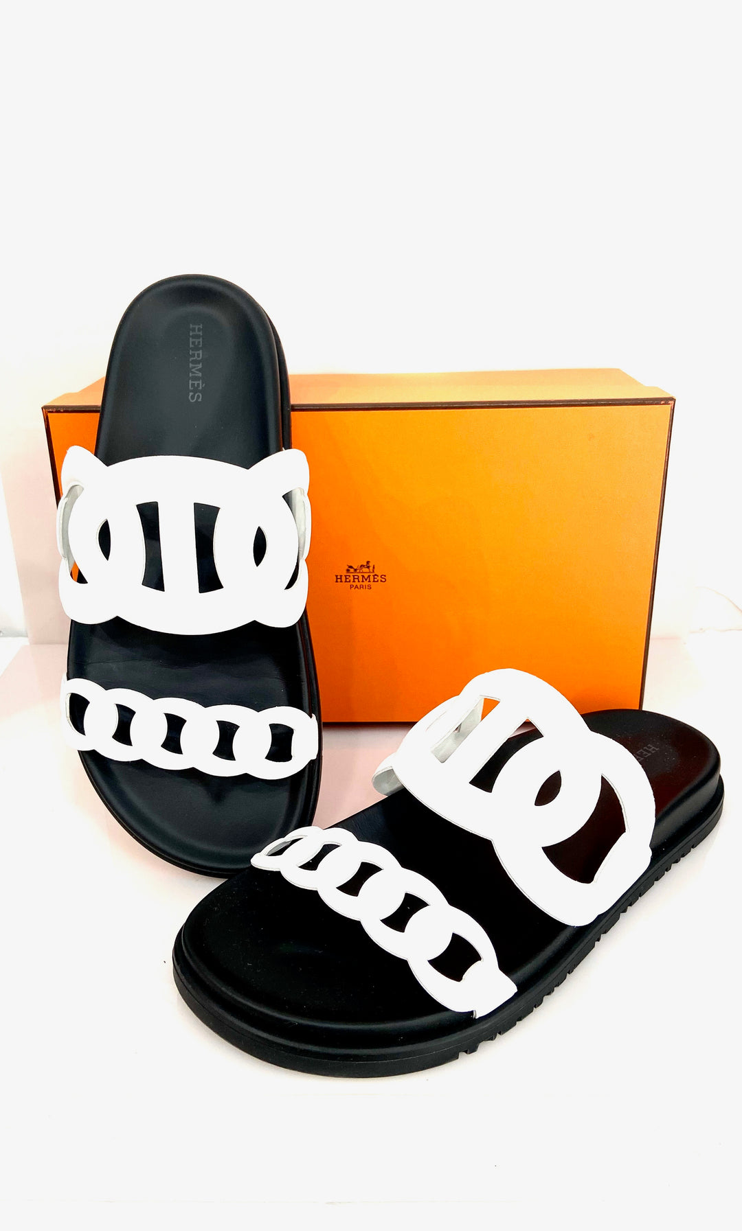 HERMÈS LEATHER CHAINE D&