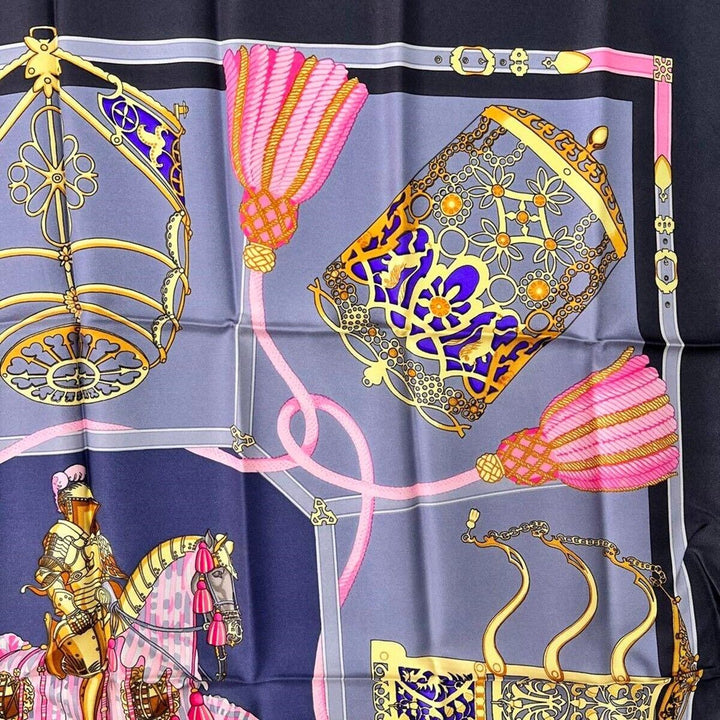 HERMÈS LES MUSEROLLES SILK SCARF