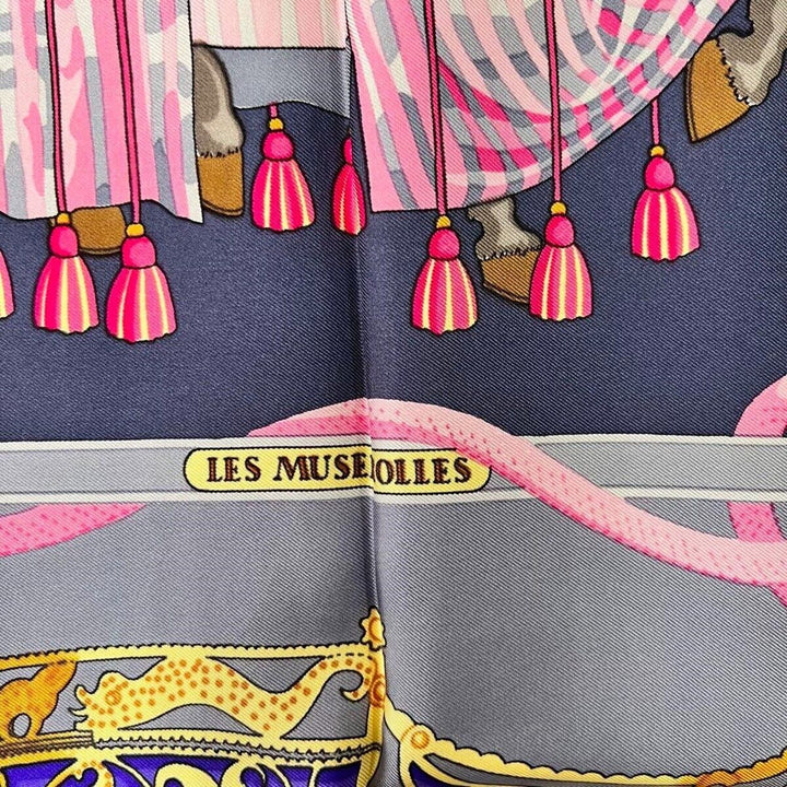 HERMÈS LES MUSEROLLES SILK SCARF