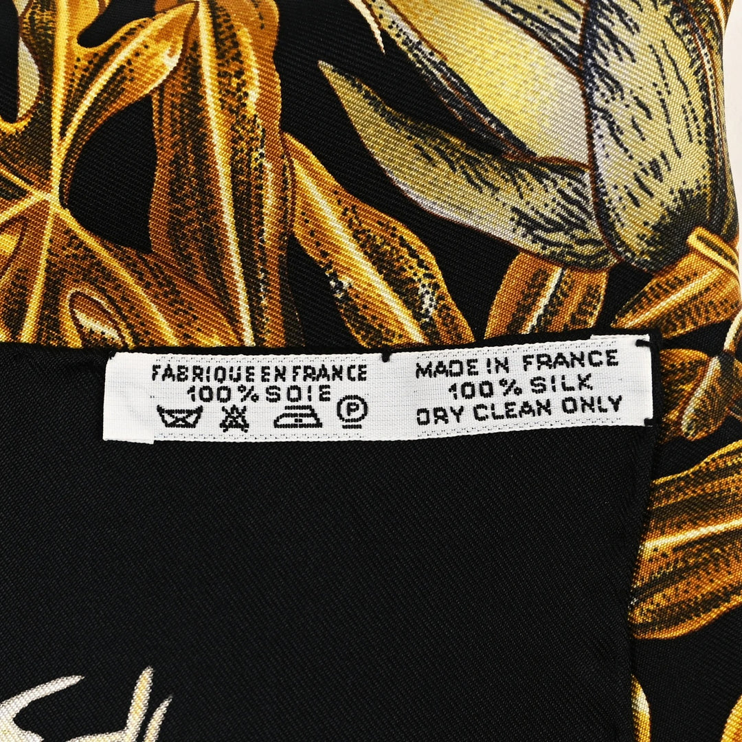 HERMÈS PASSIFLORES CARRÉ 90 SILK SCARF