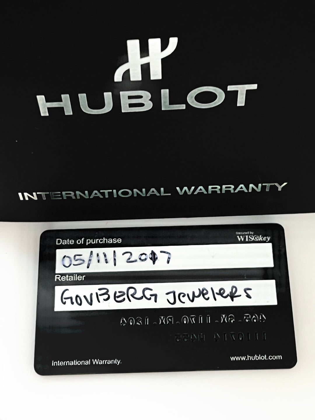 HUBLOT BIG BANG ONE CLICK STEEL DIAMONDS 39MM WATCH