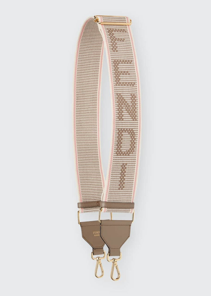 FENDI LOGO WEB GUITAR STRAP
