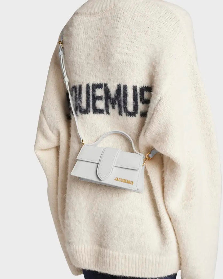 JACQUEMUS LE BAMBINO LEATHER CROSSBODY BAG