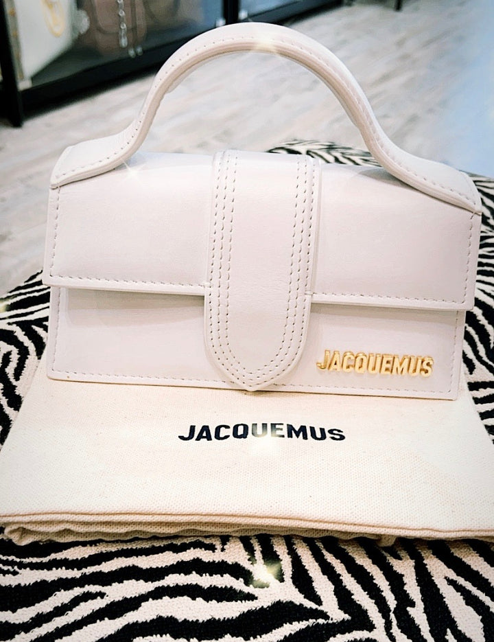 JACQUEMUS LE BAMBINO LEATHER CROSSBODY BAG