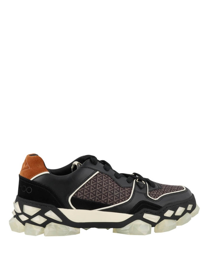 JIMMY CHOO BLACK DIAMOND X TRAINER SNEAKERS – Caroline's JIMMY CHOO BLACK DIAMOND X TRAINER SNEAKERS – Caroline's